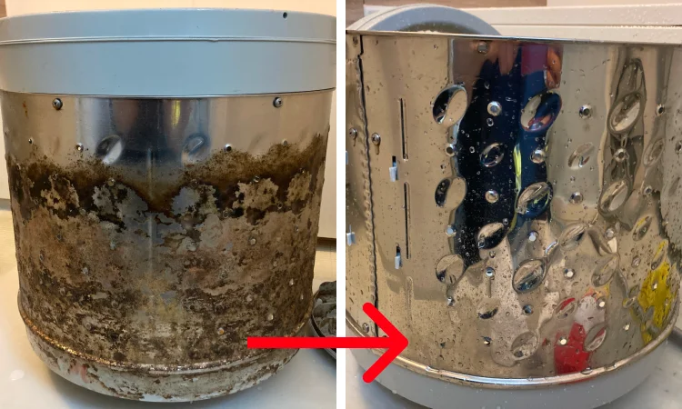 エアコンクリーニングのビフォーアフター