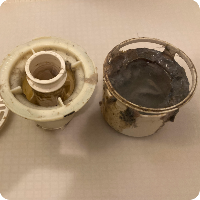 排水溝の詰まり