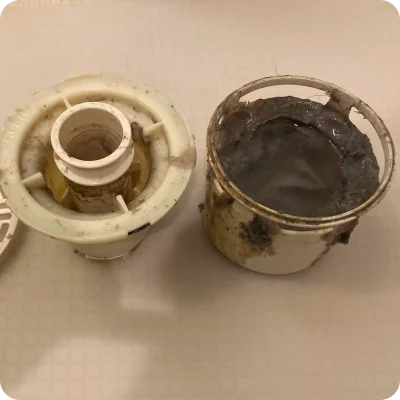 排水溝の詰まり